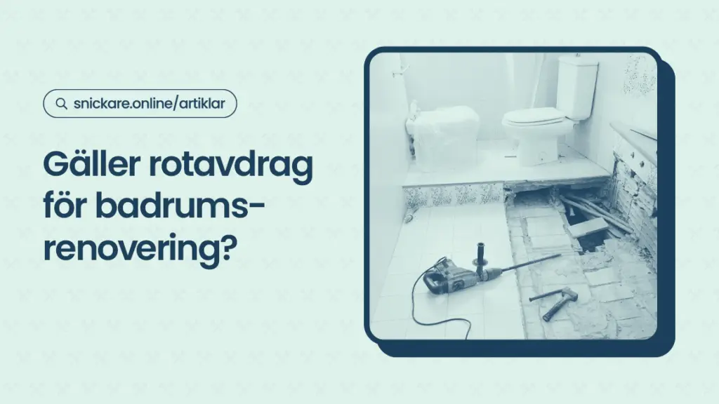 Galler rotavdrag for badrumsrenovering