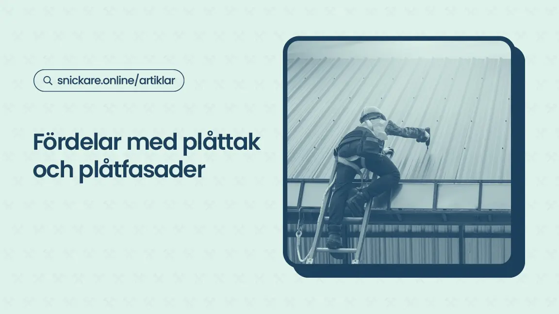 Fordelar med plattak och platfasader