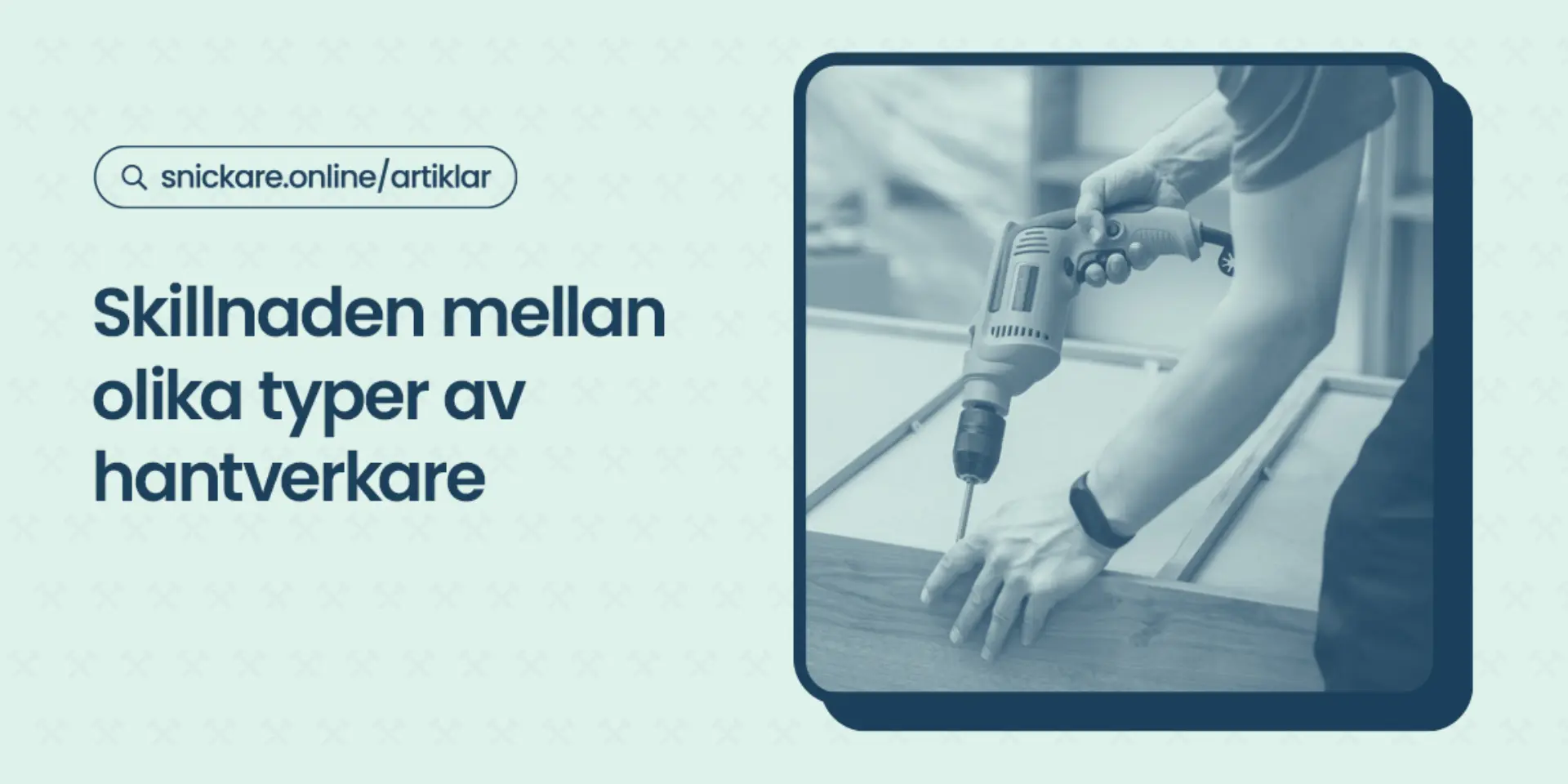 Skillnaden mellan olika typer av hantverkare