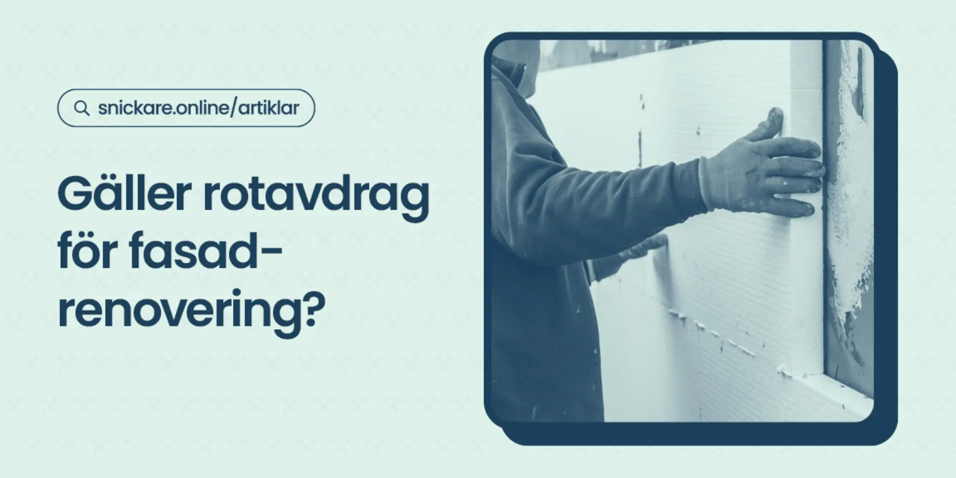 Galler rotavdrag for fasadrenovering