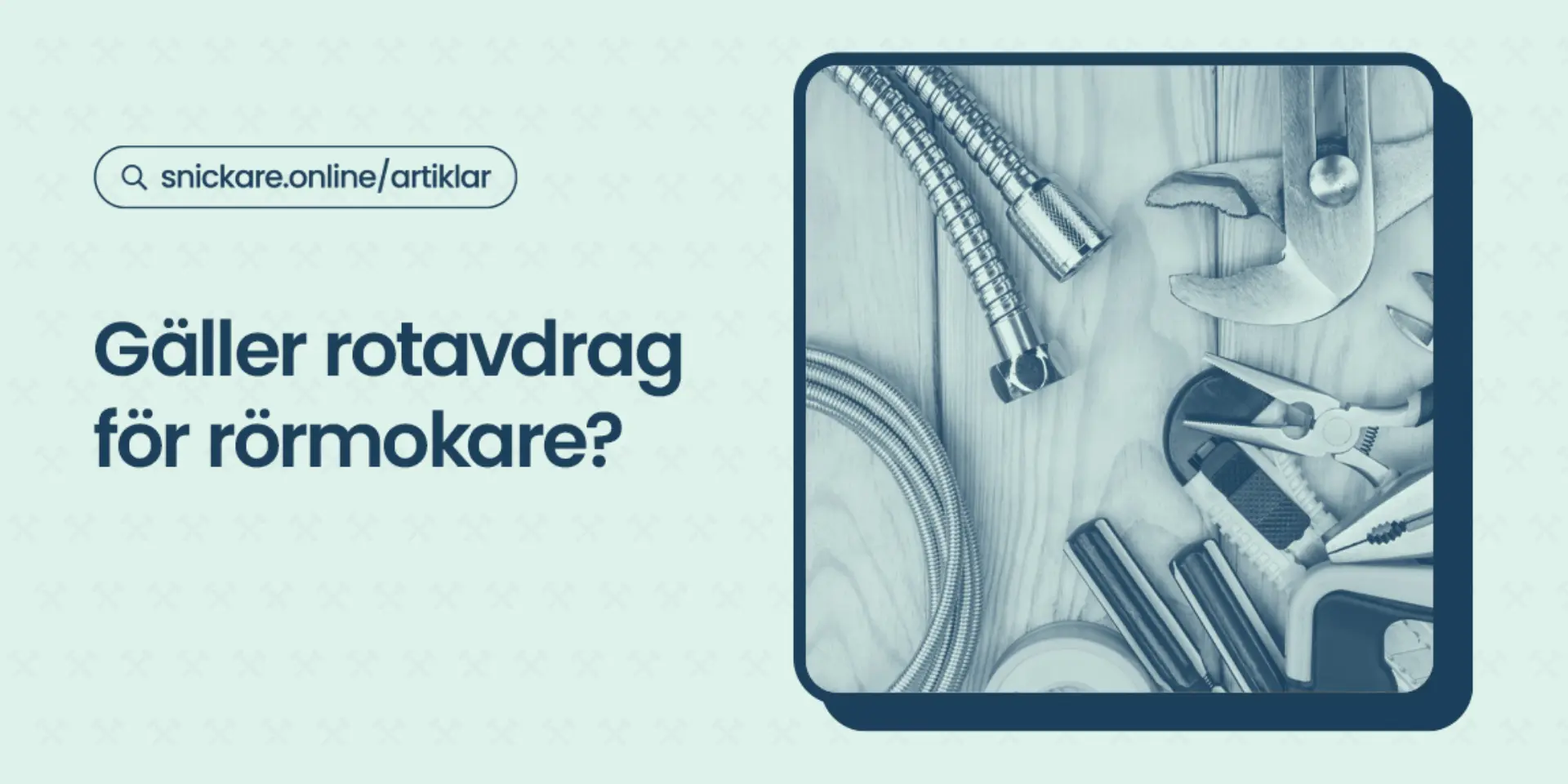 Galler rotavdrag for rormokare