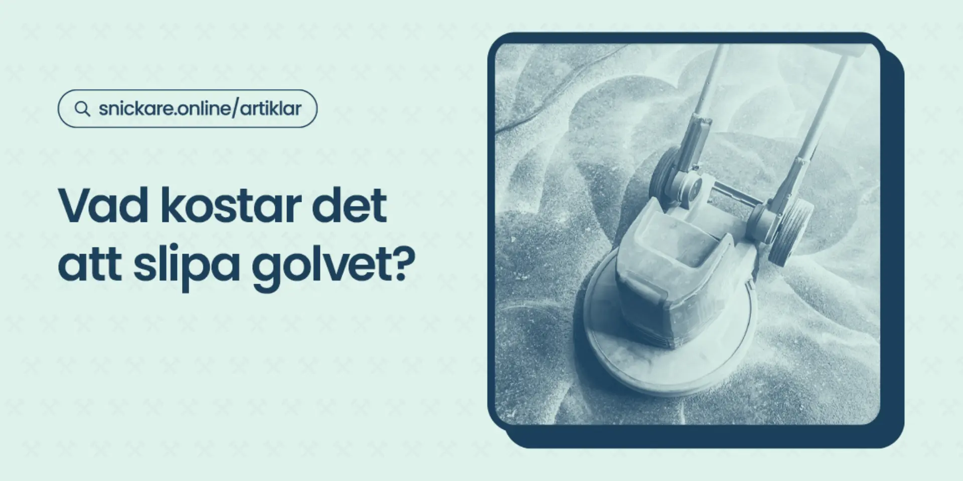 Vad kostar det att slipa golvet