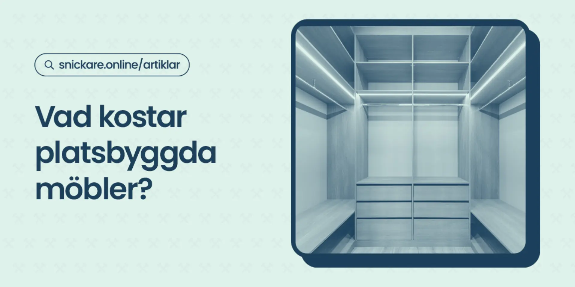 Vad kostar platsbyggda mobler
