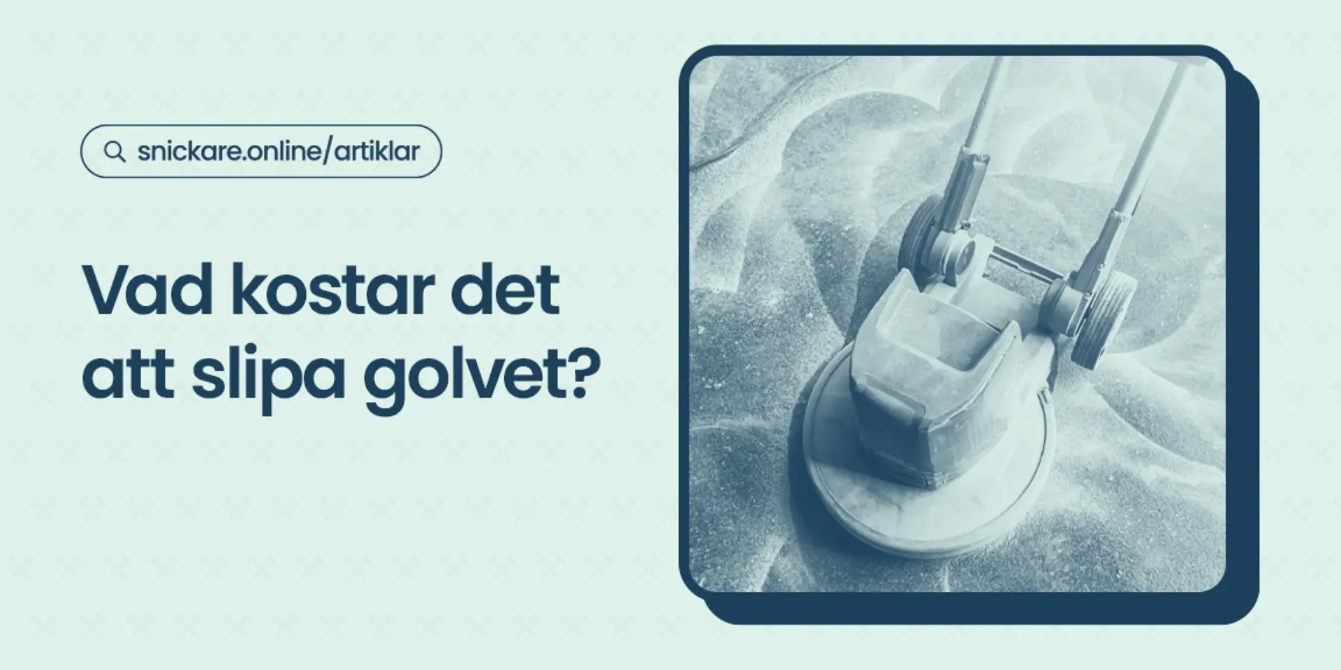 Vad kostar det att slipa golvet